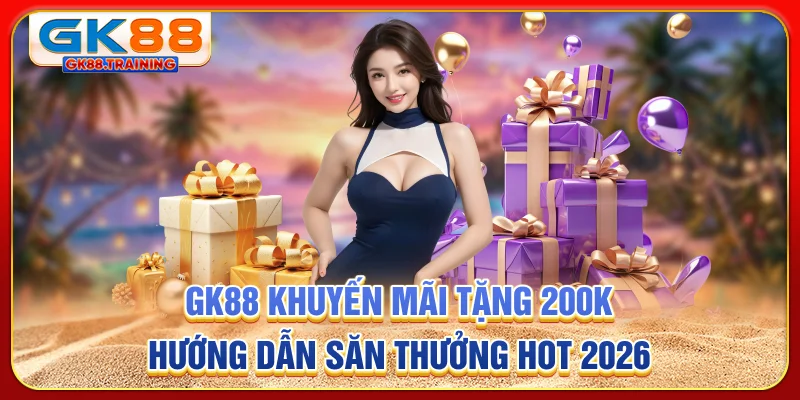 Gk88 khuyến mãi tặng 200k - Hướng dẫn săn thưởng hot 2026