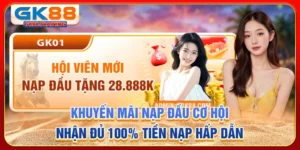 Khuyến mãi nạp đầu - Cơ hội nhận đủ 100% tiền nạp hấp dẫn