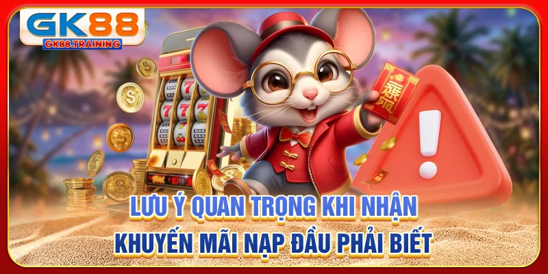 Lưu ý quan trọng khi nhận khuyến mãi nạp đầu phải biết