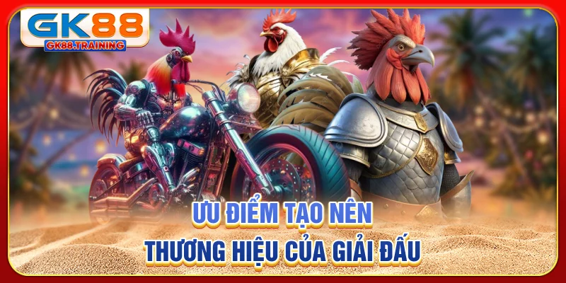 Ưu điểm tạo nên thương hiệu của giải đấu