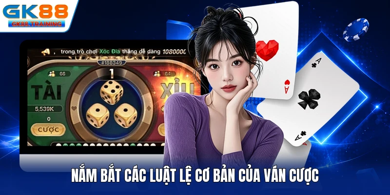 Nắm bắt các luật lệ cơ bản của ván cược